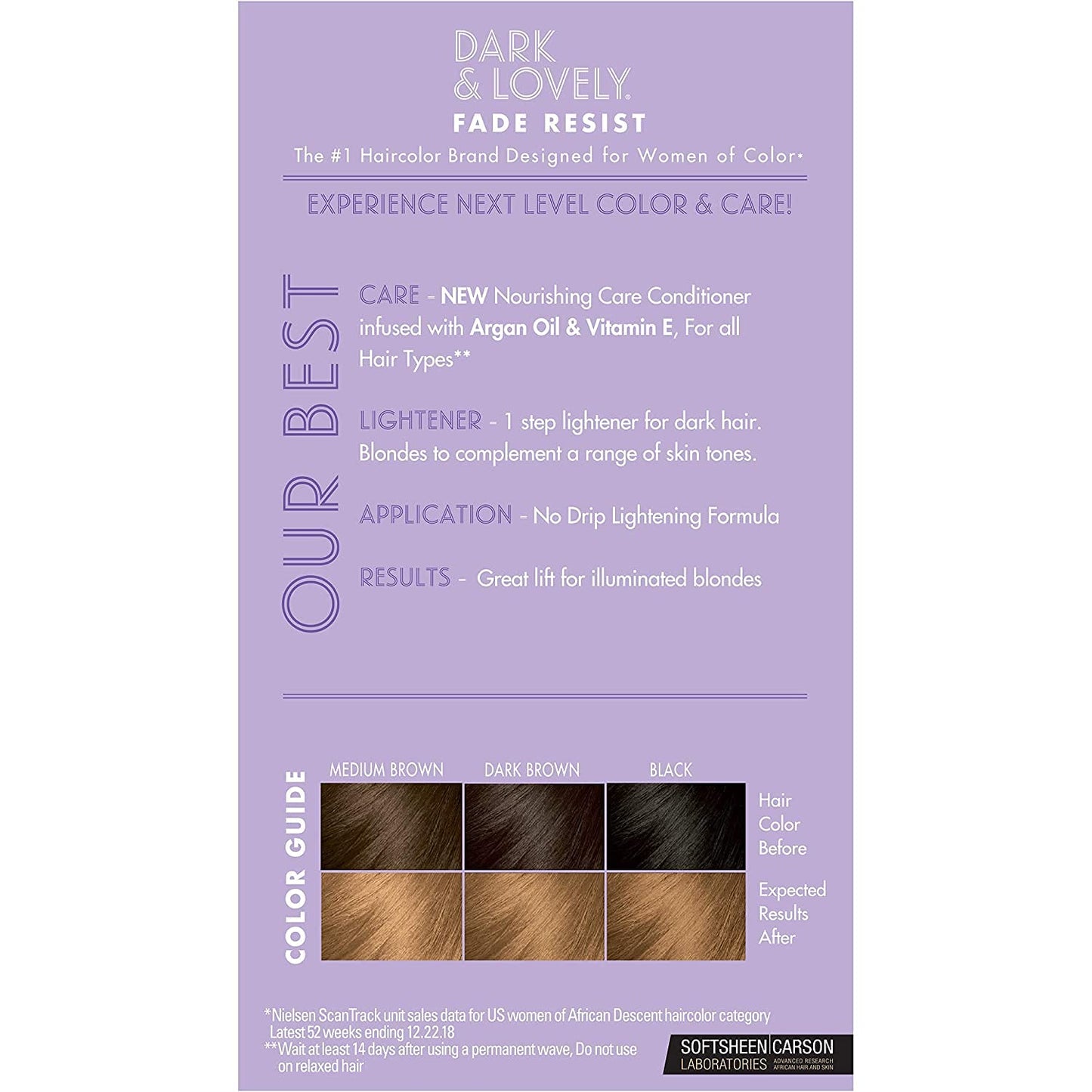 Dark & Lovely Color #384 Light Golden Blonde (Pack of 6)