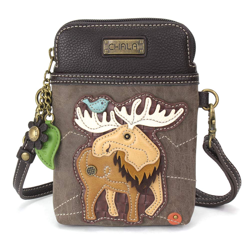 Chala Group Chala Group Rooster Cellphone Crossbody Handbag (Moose)