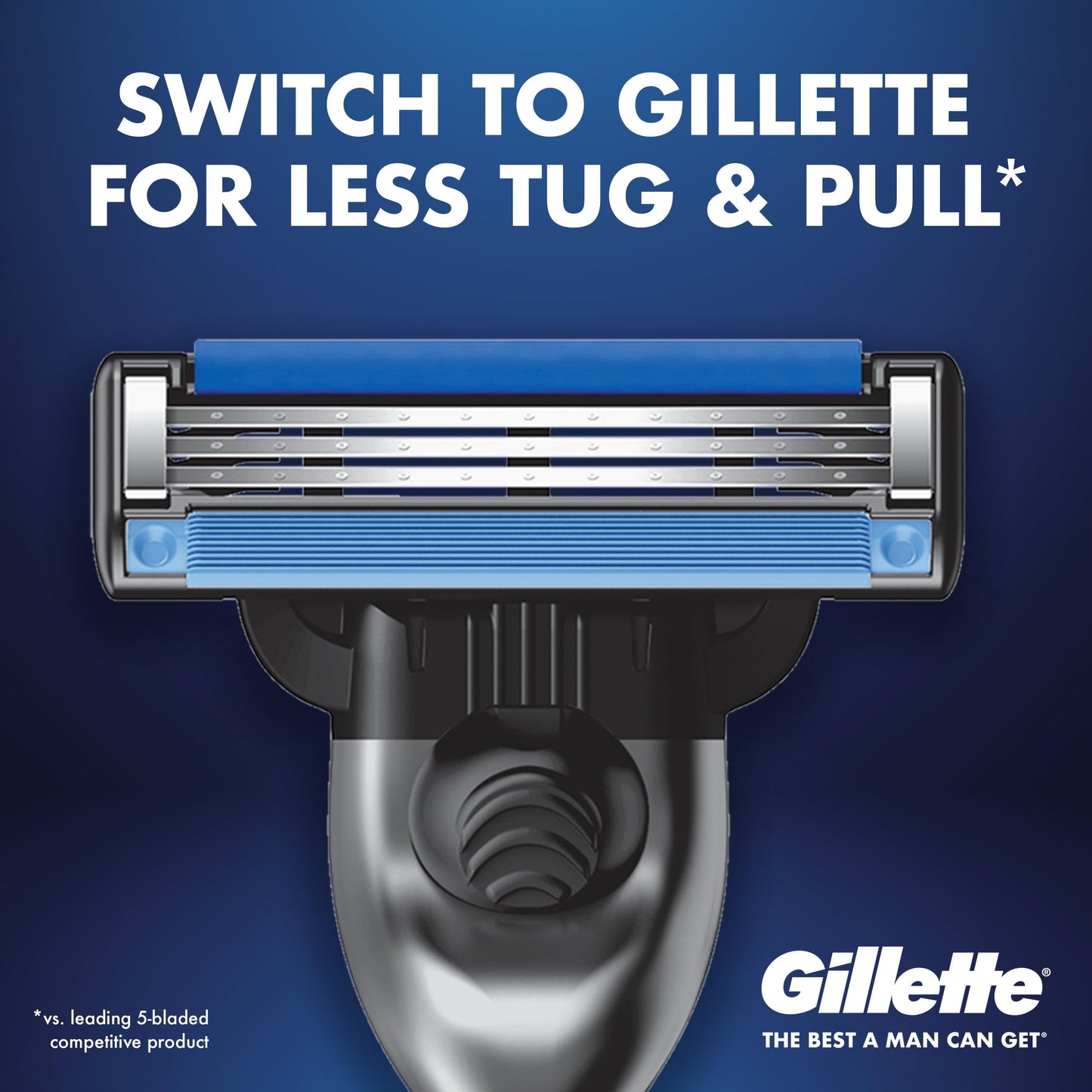 Mach3 Razor Refills for Men, 15 Razor Blade Refills Beauty and Personal Care Gillette
