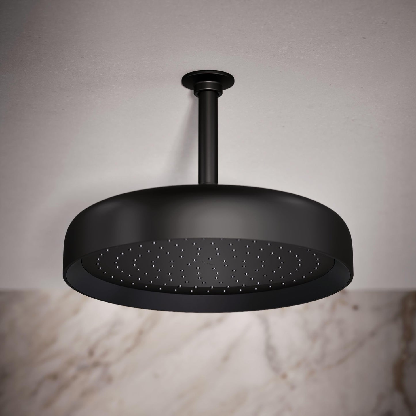 Kohler K-26291-BL Statement Round 12" single-function rainhead, 2.5 gpm