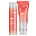 YouthLock Shampoo & Conditioner Set Formulated with Collagen | Youthful Body & Bounce | Reduce Breakage & Frizz | Free of SLS/SLES Sulfates | 10.1 Fl