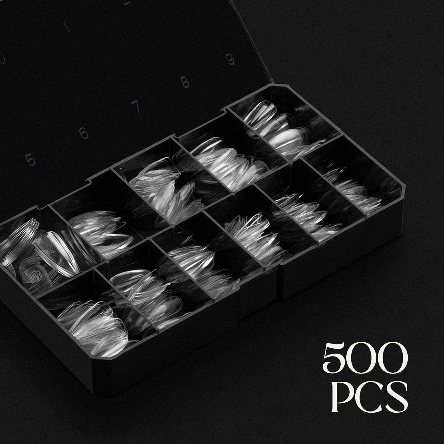 Apres Gel-X® Sculpted Stiletto Medium Tip Box | 500pc Gel-X Tips, 11 Sizes 00-9, Premium Quality Beauty and Personal Care APRÉS