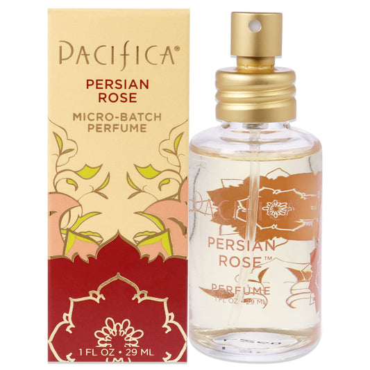 Pacifica Beauty, Persian Rose Clean Fragrance Spray Perfume, Made with Natural & Essential Oils, Fresh Rose Scent, Vegan + Cruelty Free