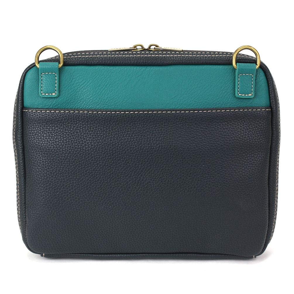 Chala Handbags Two Turtles Companion Organizer Crossbody Handbag - Turtle Lovers