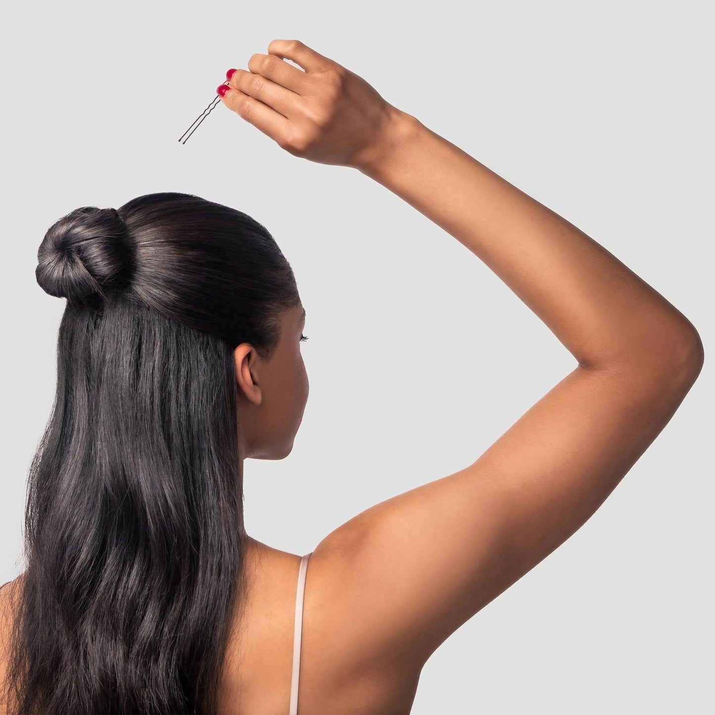 Diane 3” U Shaped Hair Pins – 1 lb (≈400 Black Pins) with Ball Tips for Women & Girls, Secure Updos, Buns, Braids & Salon Styling