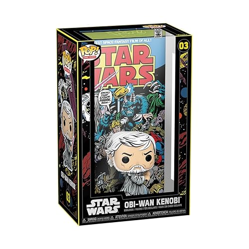 Funko Pop Comic Cover: Star Wars - OBI-Wan - Collectable Vinyl Figure - Gift Idea - Official Merchandise - Toys for Kids & Adults - Model Figure…