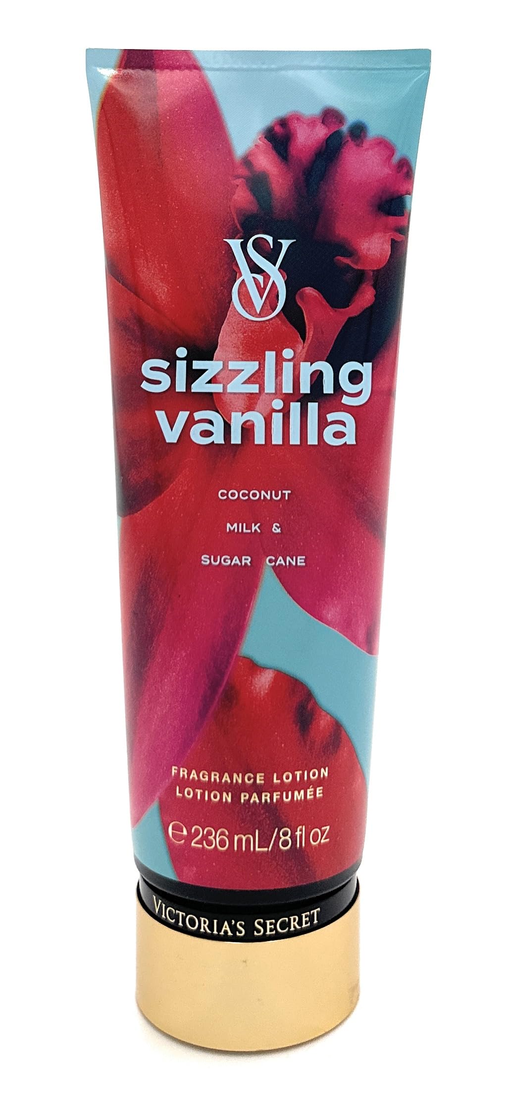 Victoria's Secret Fragrance Lotion Sizzling Vanilla 8.0 Fl Oz
