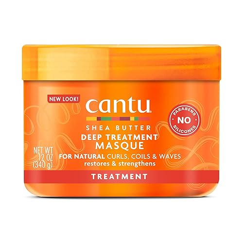Cantu Deep Treatment Masque with Shea Butter for Natural Hair, 12 oz