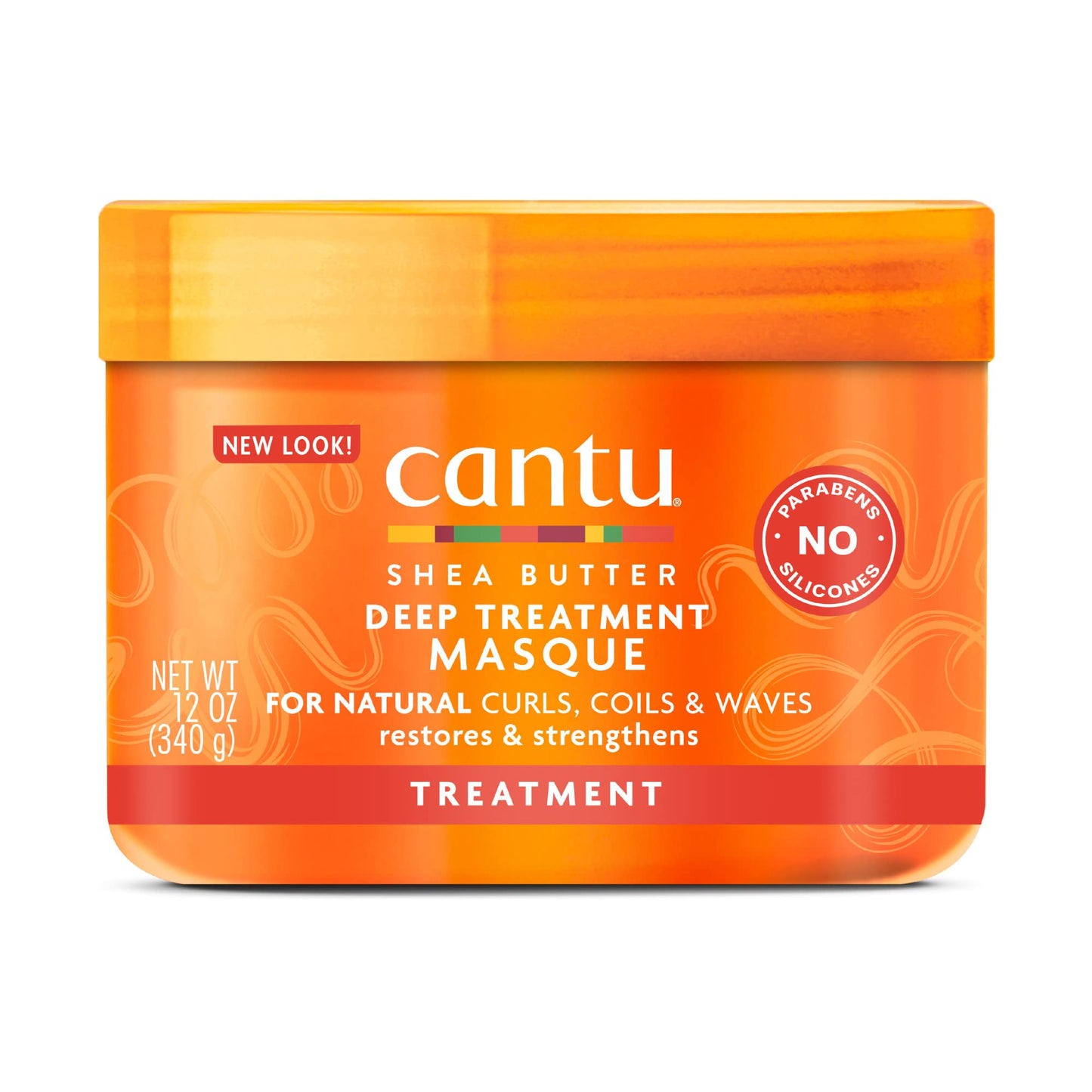 Cantu Deep Treatment Masque with Shea Butter for Natural Hair, 12 oz