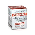 DERMATOUCH Vitamin C Bright Plus Moisturizer With Hyaluronic Acid, Vitamin E, Turmeric, Peptides and Sea Algae, Daily Hydrating Cream With Vitamins