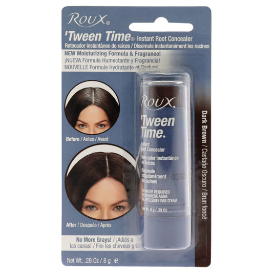Roux Tween Time Instant Root Concealer Stick - Dark Brown Concealer Unisex 0.28 oz Beauty & Personal Care Roux