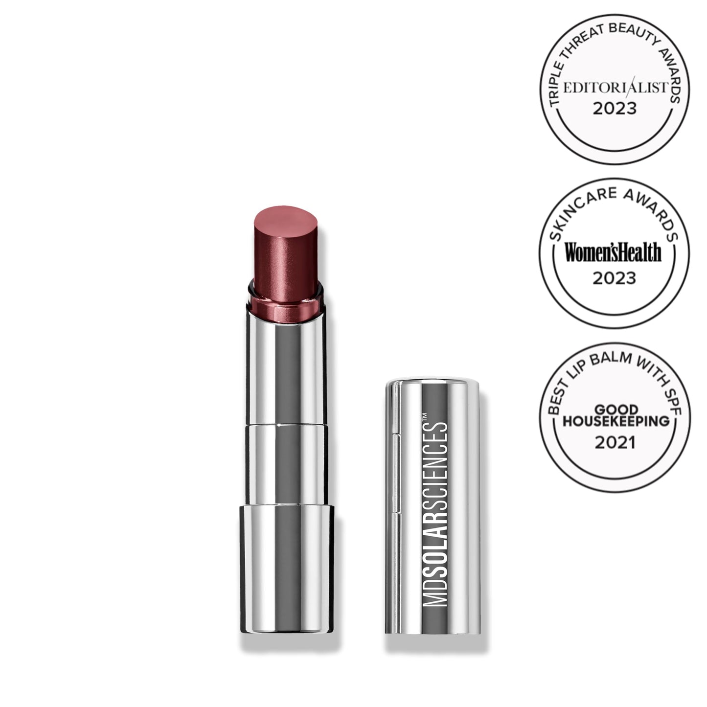 MDSolarSciences Tinted Sheer Lip Balm SPF 30 | Hydrating Lip Sunscreen | Shea Butter, Jojoba & Avocado Oils | Moisturizing, Vegan, & Clean| 0.15 oz