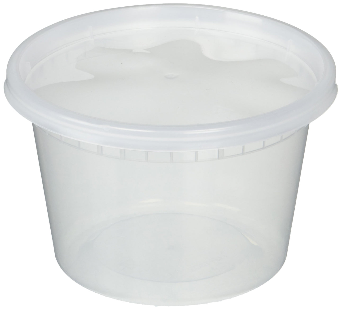 Deli Food Storage Containers with Lids, 16 Ounce (48 Count)