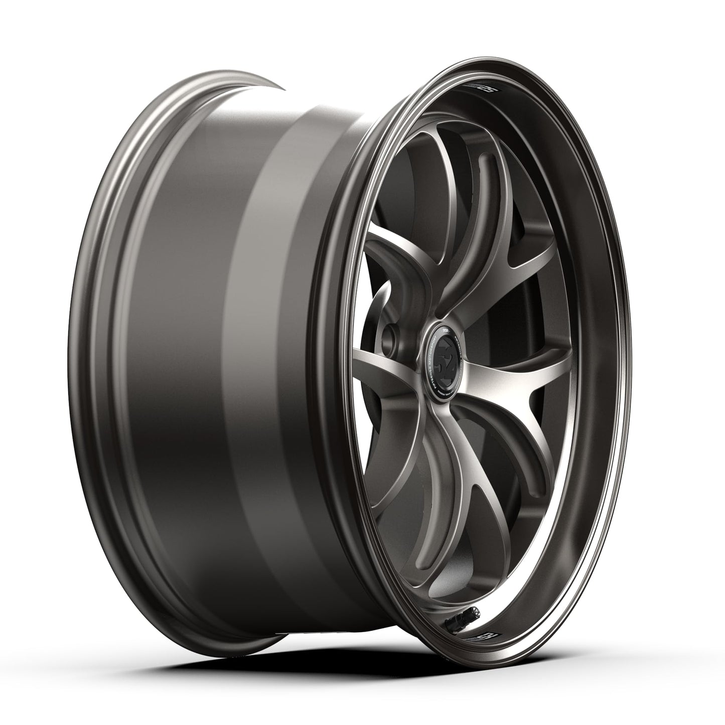 Sector RSR 19x9.5 5x112 40mm ET 66.56mm Center Bore Magnesium Grey w/ Gloss Lip