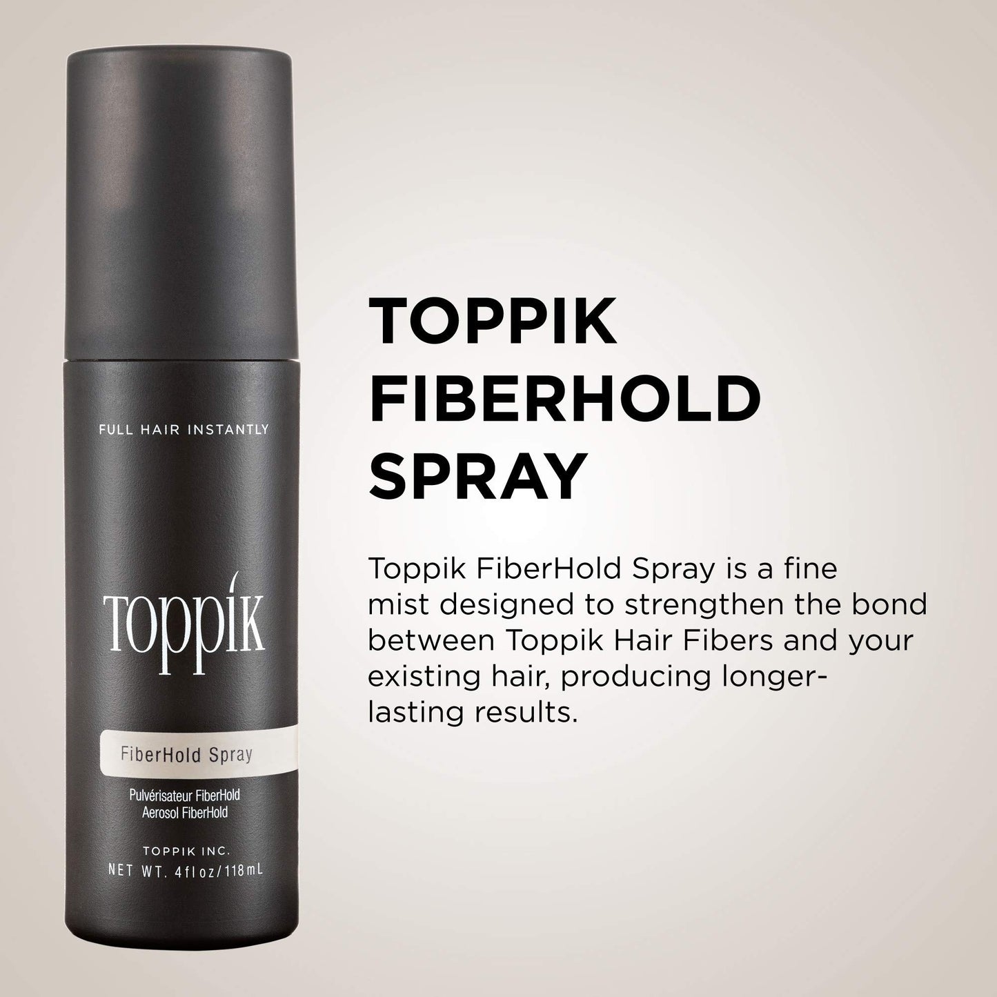 Toppik FiberHold Spray, 4OZ Beauty and Personal Care TOPPIK