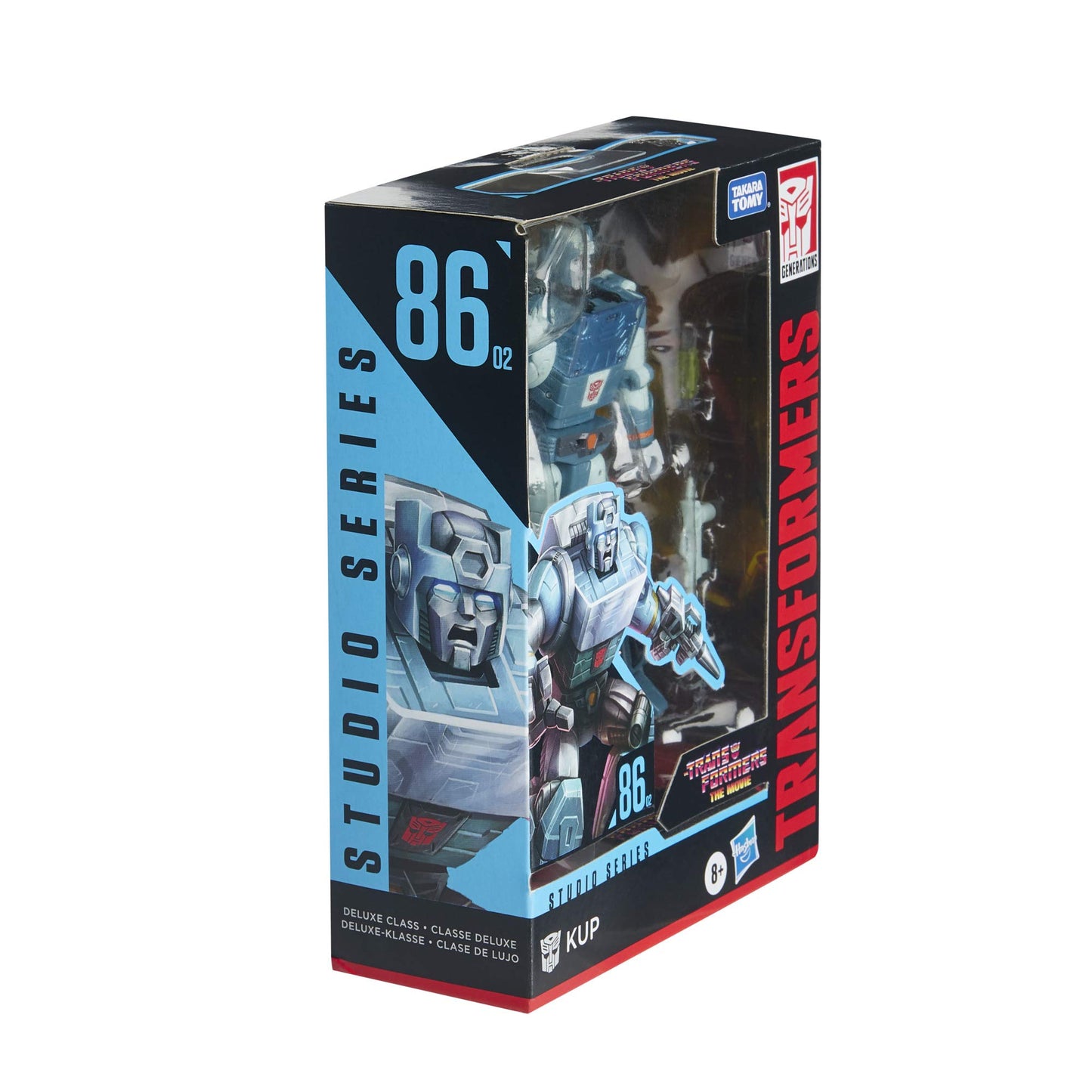 Transformers Toys Studio Series 86-02 Deluxe Class The The Movie 1986 Kup Action Figure - Ages 8 and Up, 4.5-inch