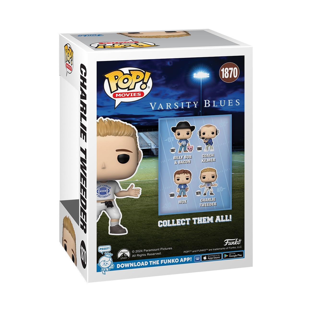 Funko POP Movies: Varsity Blues - Tweeder - Collectable Vinyl Figure - Gift Idea - Official Merchandise - for Kids & Adults - Movies Fans - Model…