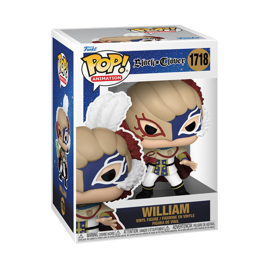 Funko POP! Animation: Black Clover - William Vangeance - Collectable Vinyl Figure - Gift Idea - Official Merchandise - for Kids & Adults - Anime Fans…