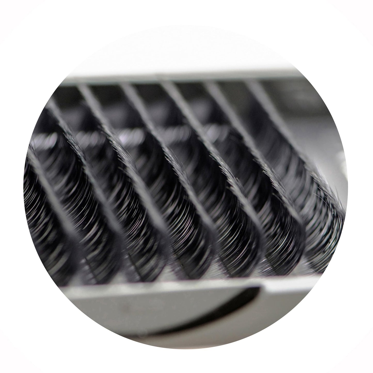 EMILYSTORES Lash Extensions 0.07mm Thickness J Curl Length 8mm Natural Looking Easy Fan Eye Lashes For Eyelash Extensions(0.07,J,8mm)
