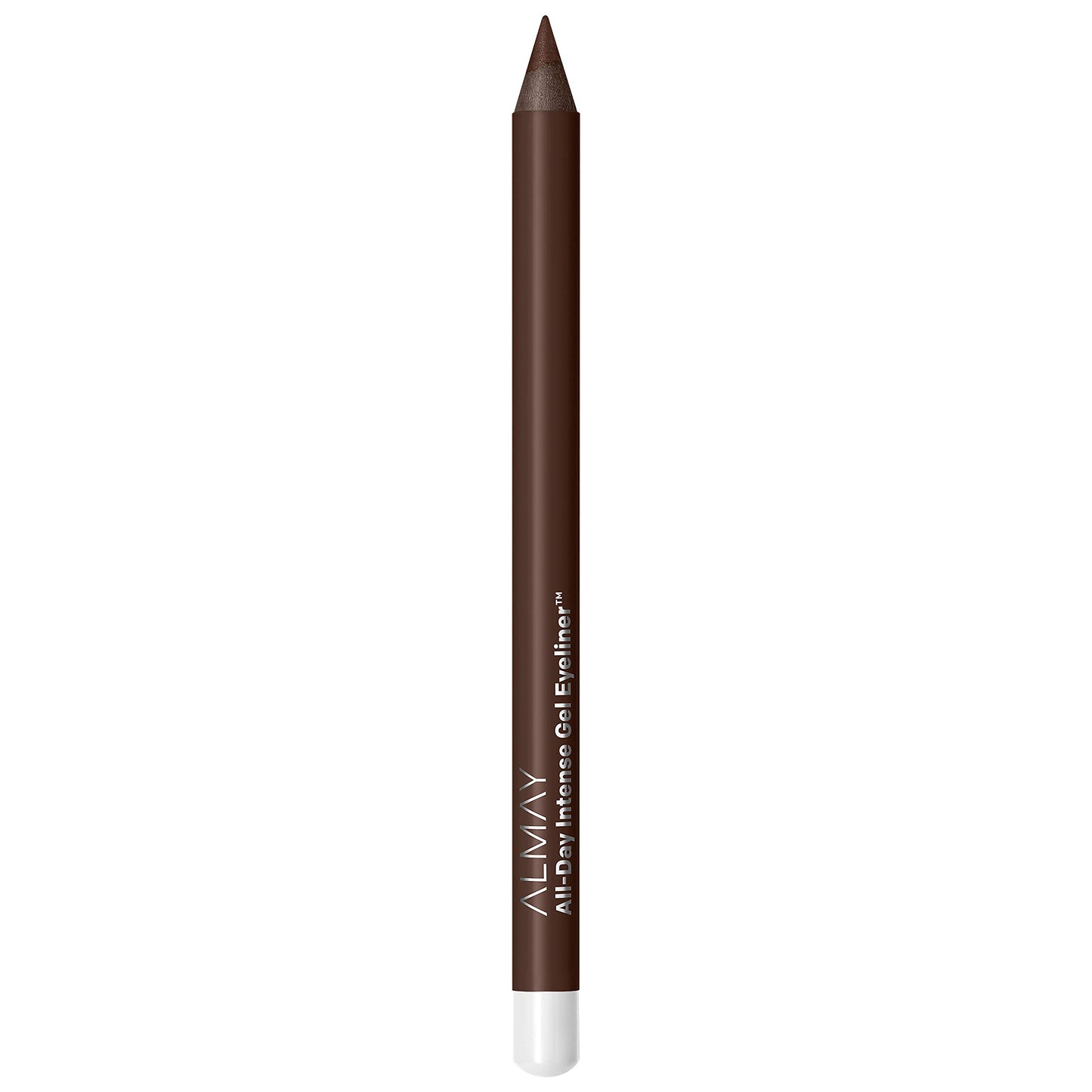 Almay Gel Eyeliner, Waterproof, Fade-Proof Eye Makeup, Easy-to-Sharpen Liner Pencil, Stocking Stuffer for Women, 140 Deep Chestnut, 0.045 oz