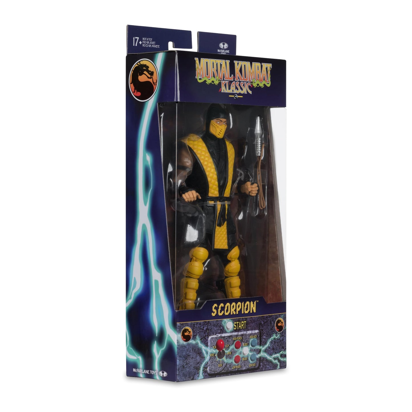 McFarlane Toys- Mortal Kombat Klassic Scorpion 7in Action Figure