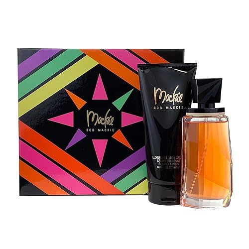 Mackie by Bob Mackie Women’s Gift Set - 3.4 Oz Eau De Toilette Perfume Spray & 6.7 Oz Body Lotion Gift Set for Her - Designer Fragrance with Oriental