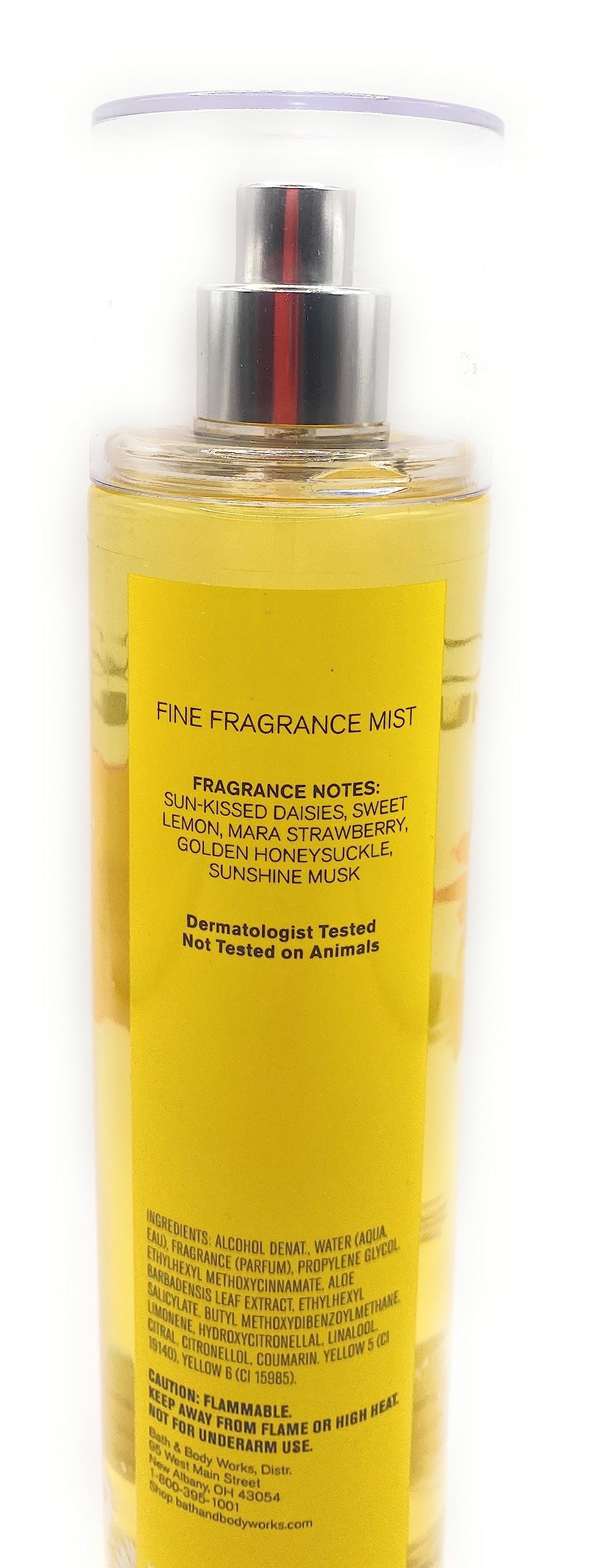Bath & Body Works Love and Sunshine Fine Fragrance Mist 8 Fluid Ounce