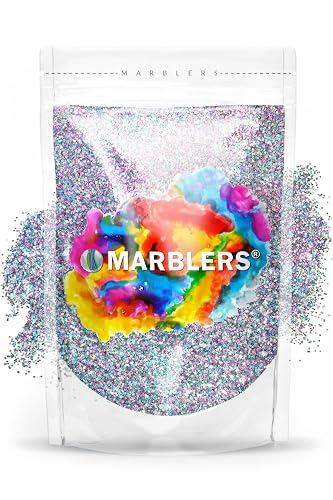 MARBLERS Holographic Glitter [Holo Fairy Powder] 3oz (85g) | Fine | Non-Toxic, Vegan, Cruelty-Free | Face, Body, Eyeshadow, Hair, Party Makeup | Nail