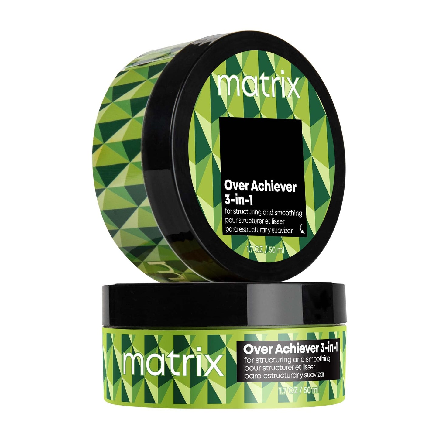 Matrix Styling Over Achiever 3-in-1 Wax For Smoothing & Structuring Hair - Provides Long Lasting Texture & Grip, Reworkable Hold, Spreads Like Cream