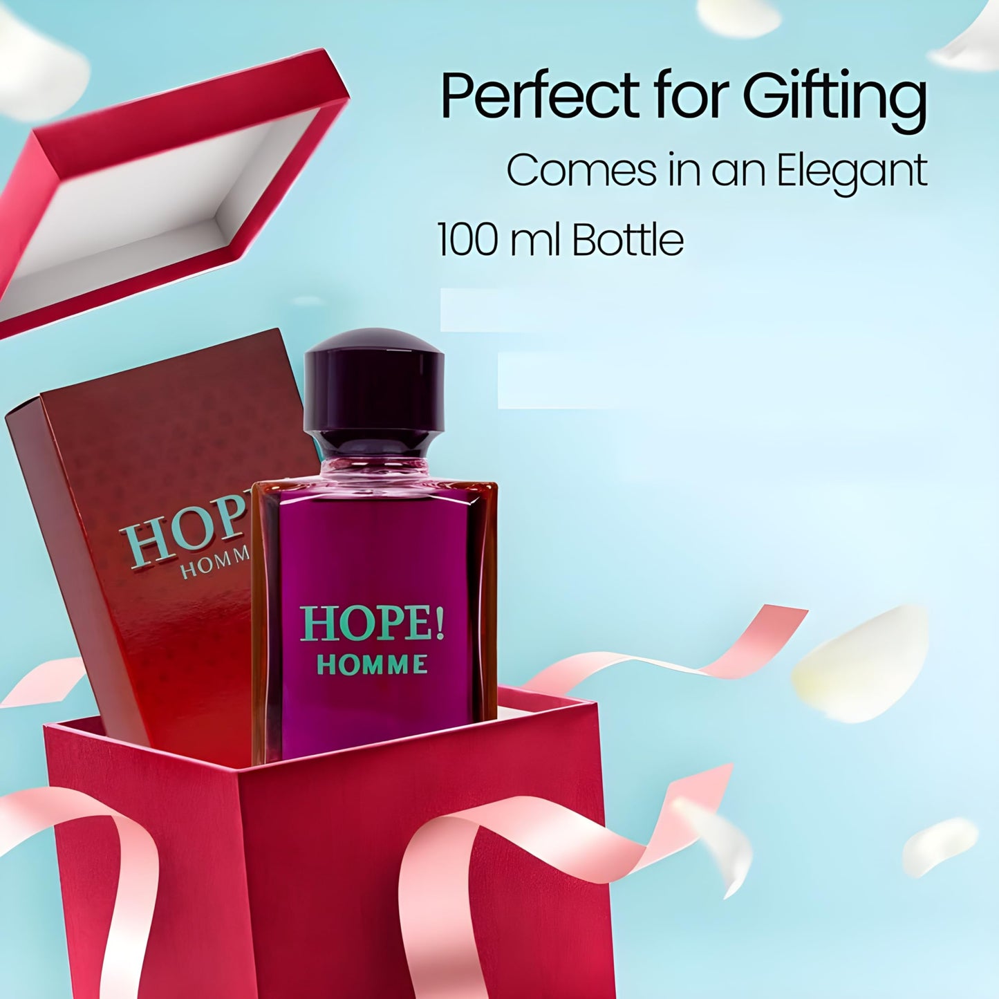 Secret Plus HOPE! HOMME Eau de Parfum for Men 3.4 Fl Oz