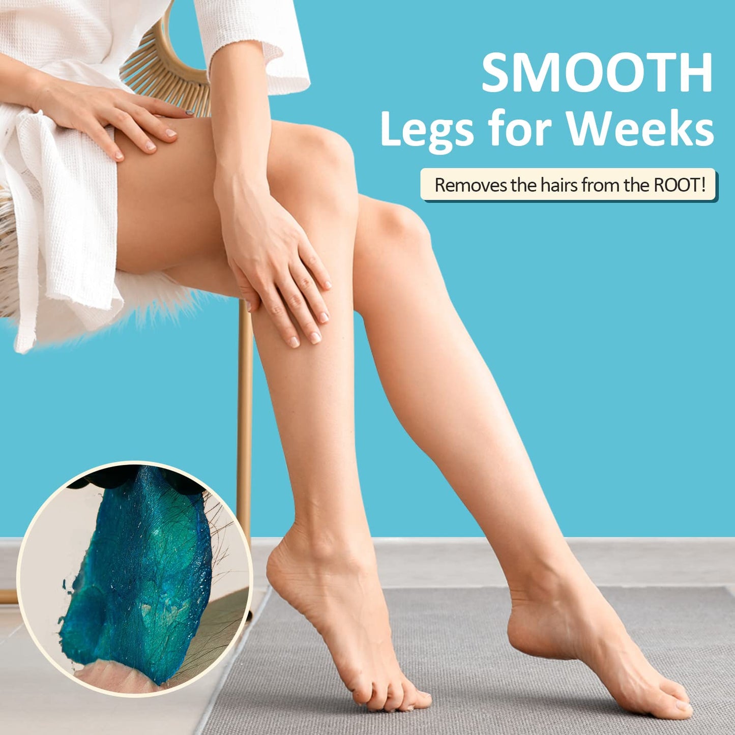 Maxpearl Digital Waxing Kit - Women Men Hard Wax Melt Warmer Kit for Hair Removal - Sensitive Skin, Eyebrows, Face, Underarms, Brazilian, Bikini, Legs Beauty and Personal Care Maxpearl
