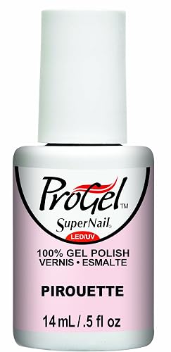 Supernail Progel Nail Lacquer, Pirouette, 0.5 Fluid Ounce Beauty & Personal Care SuperNail