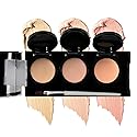 Dermaflage Waterproof Concealer Palette (Light) - Concealer Full Coverage, Matte Finish for Face & Body - Hides Dark Circles & Acne - Smudge Proof