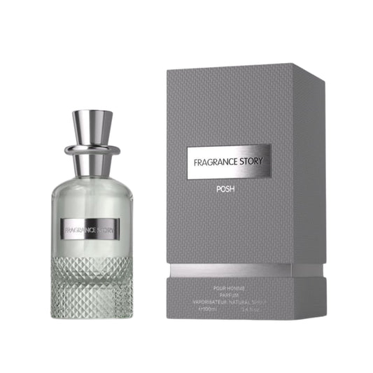 Fragrance Story Inc POSH 3.4OZ EAU DE PARFUM FOR MEN Beauty & Personal Care FRAGRANCE STORY