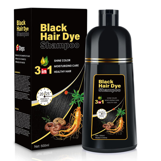 cosmpro Black Hair Dye Shampoofor Gray Hair Coverage, Hair Color Shampoo for Women & Men Beauty and Personal Care cosmpro Default Title