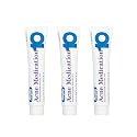 Rugby Acne Medication Benzoyl Peroxide Gel USP, 10% - Clear Up Acne Pimples - Greaseless, Vanishing Formula - 1.5 Oz (42.5g) - 3 Pack
