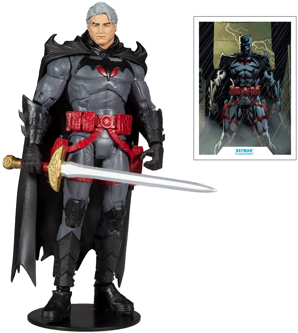 McFarlane Toys DC Multiverse Thomas Wayne Flashpoint Batman 7" Action Figure