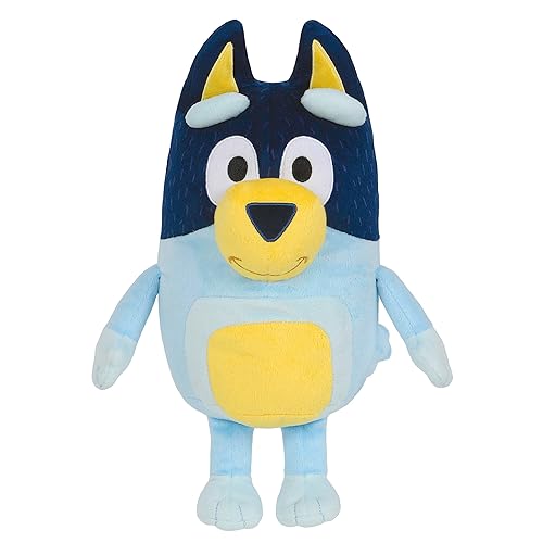 Bluey Talking Bandit (Dad) 14" Talking Plush Bandit Plush Toy with 9 Phrases Theme Song