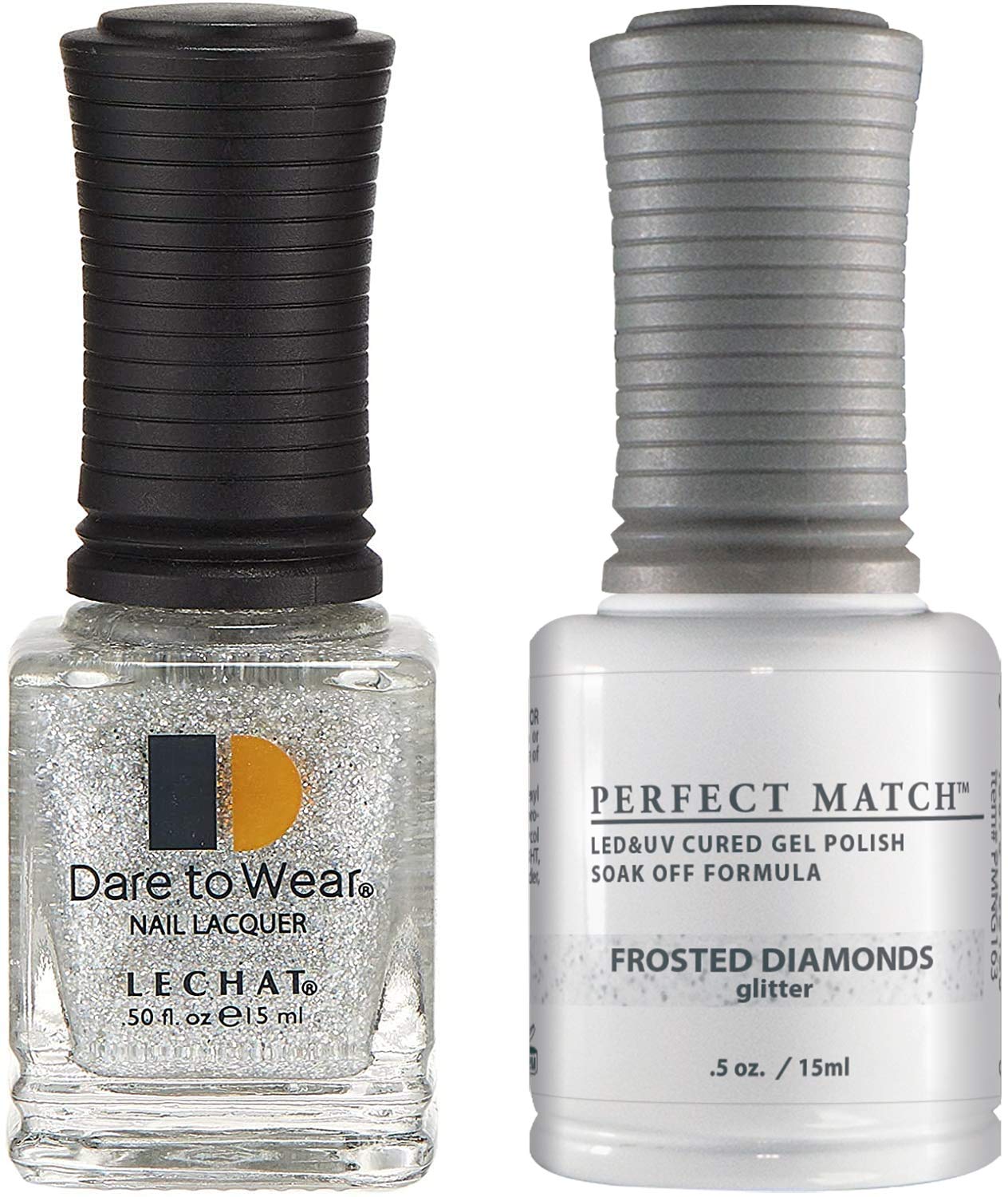 LeChat Perfect Match Gel Polish, Frosted Diamonds, 0.5 Ounce (PMS163) Beauty & Personal Care LECHAT