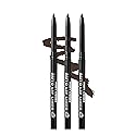 Ruby Kisses Auto Lip Liner Pencil (Dark Brown 3 Pack), Long Lasting & Non-Fading, Smooth Application, Non-Feathering with Rich Pigmented Color, No