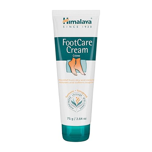Himalaya FootCare Cream, Intense Moisturizing & Hydrating for Dry Feet and Cracked Heels, 2.64 oz
