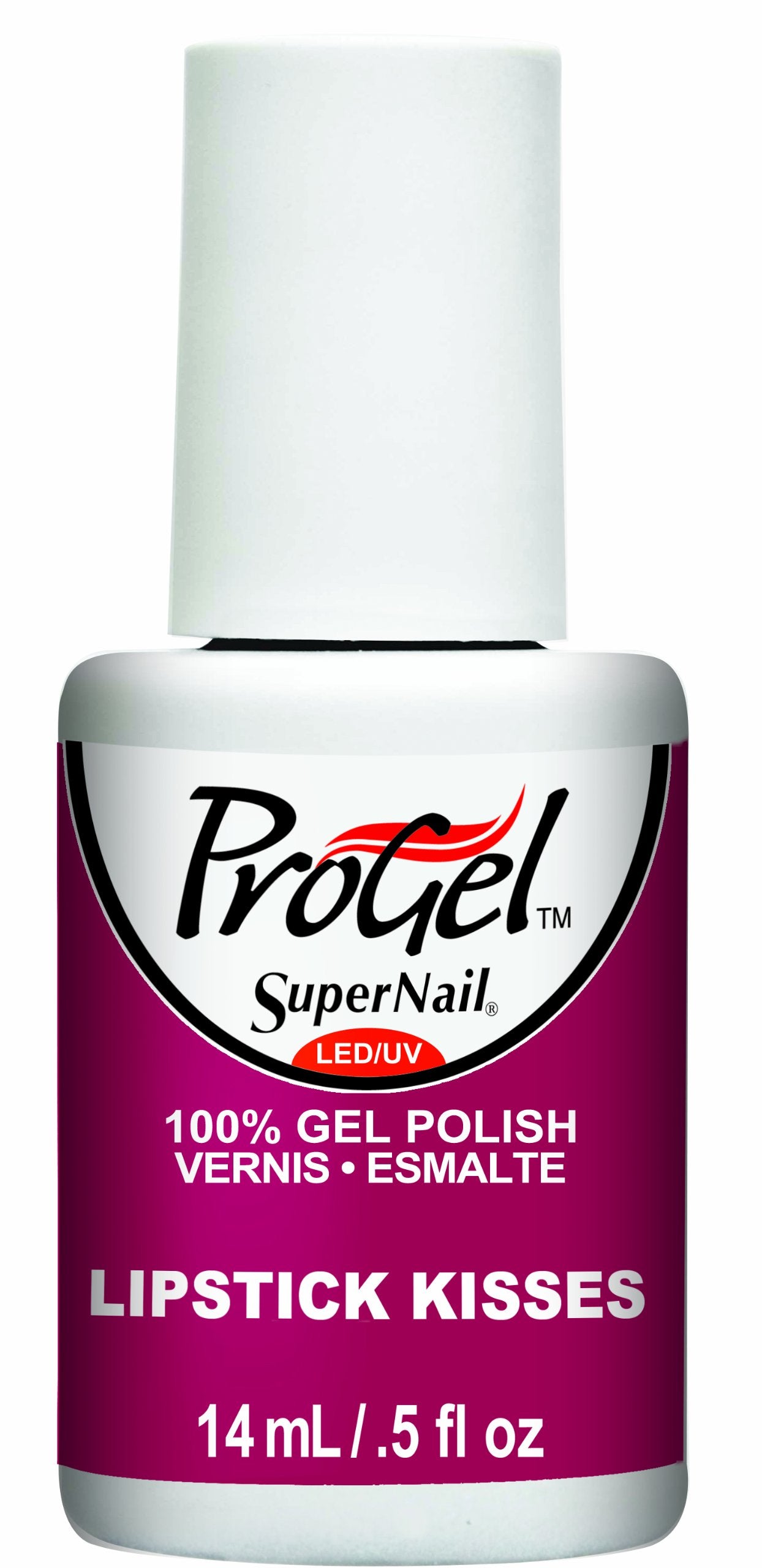 Supernail Progel Nail Lacquer, Lipstick Kisses, 0.5 Fluid Ounce Beauty & Personal Care SuperNail