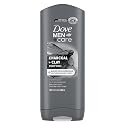 Dove Purifying Charcoal + Clay Body and Face Wash with 24-Hour Nourishing Micromoisture Technology Body Wash for Men, 13.5 oz