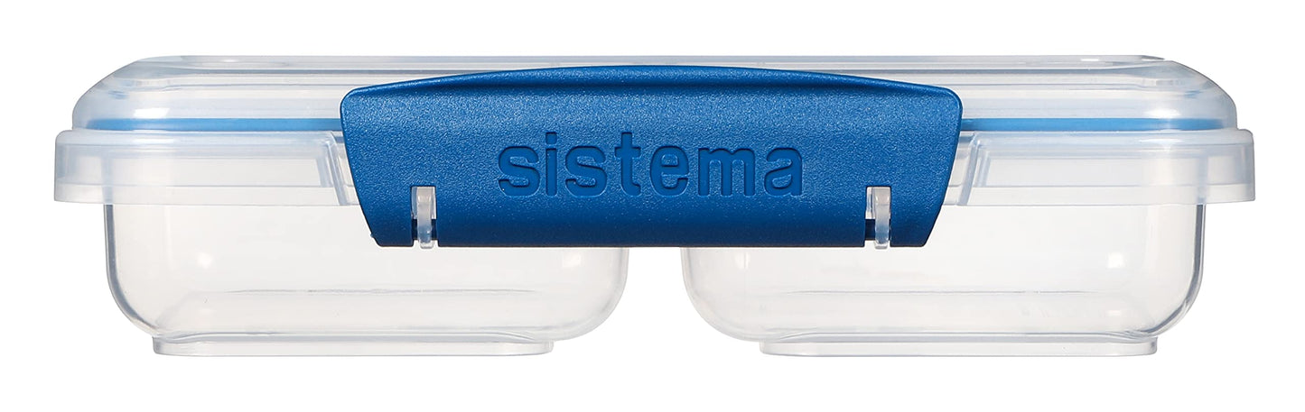 Sistema 11.8 Ounce Small Split Storage Container (Colors may vary)