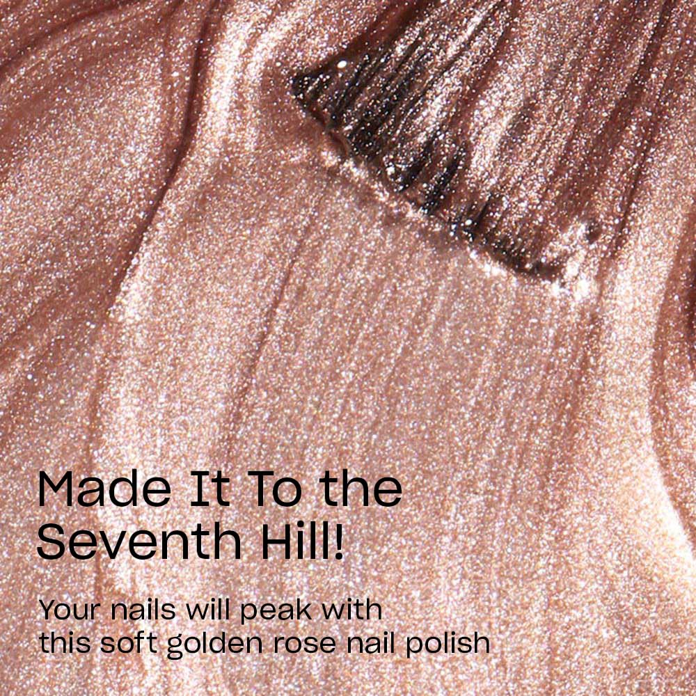 OPI Nail Lacquer Made It To the Seventh Hill! | Sheer Soft Bronze Shimmer Chip Resistant Nail Polish | Lisbon Collection