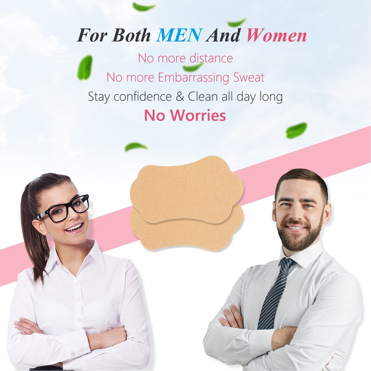 Underarm Sweat Patch Pad Armpit Deodorant Stickers armpit sweat pads armpits patch underarm Beauty and Personal Care HURRISE