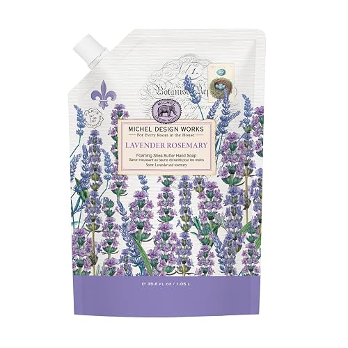 Michel Deisgn Works Lavender Rosemary Foaming Hand Soap Refill
