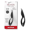 Revlon Comfort and Control Tweezer, Easy to Use Eyebrow Tool with Wide Grip, Stocking Stuffer for Women & Men, 1 count