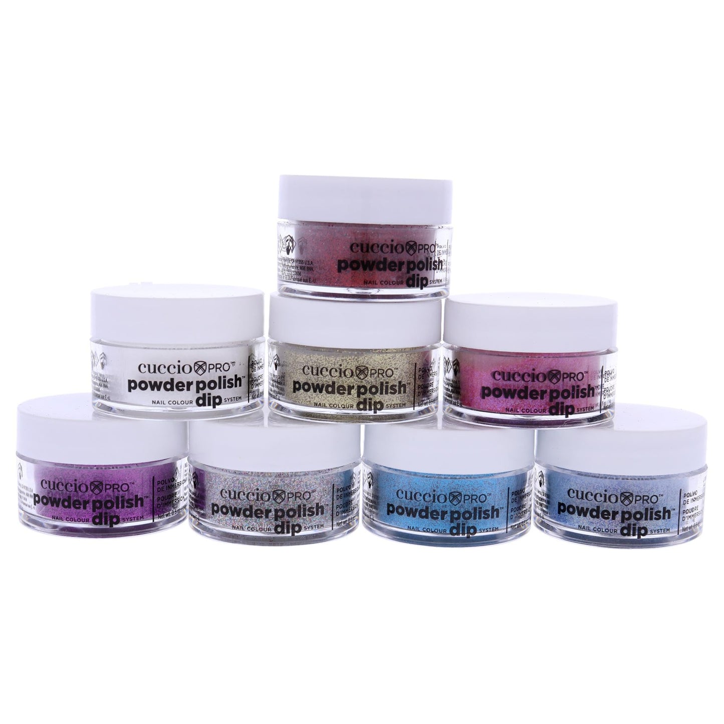 Cuccio Pro Powder Polish Nail Colour Dip System - She Shimmer 8 X 0.5 Oz, 8count Beauty & Personal Care Cuccio