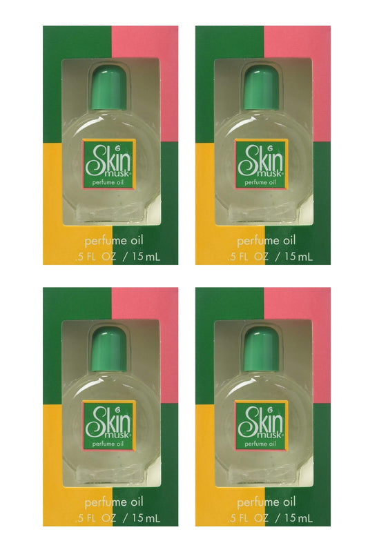 Skin Musk Perfume Oil 0.50 oz (Pack of 4)